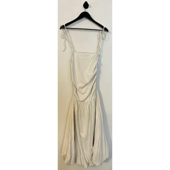 FREE PEOPLE Liza Drop-Waist Midi in Barnacle Island Size Small NWT - Picture 7 of 16